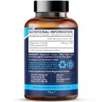 Magnesium Citrate 1480mg - 180 Vegan Capsules not Tablets - Providing 444mg Elemental Magnesium - 3 Month Supply - High Strength Supplements - Made in The UK by Howard & James