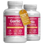 High-Strength Garlic Capsules | Supports Heart, Normal Blood Circulation & Immune Health | with Vitamin C, Iron & Thiamine | Vegan Friendly | 360 Capsules = 6 Months’ Supply | UK Made