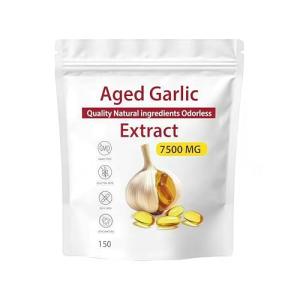 Elare Aged Garlic Extract,[New]7500mg , Non GMO, 150 ,1pcs