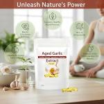 Elare Aged Garlic Extract,[New]7500mg , Non GMO, 150 ,1pcs