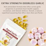 Elare Aged Garlic Extract,[New]7500mg , Non GMO, 150 ,1pcs