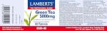 Lamberts Green Tea Extract 5000mg – High Strength Antioxidant – 60 Vegan Tablets
