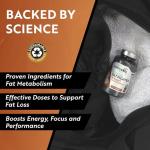 Vangard Performance Essential Fat Fighter Capsules - Thermogenic Support Blend with Capsicum, Green Tea EGCG, Caffeine & Vitamins B6 & B12 - Energy & Metabolism Support, 30 Servings (60 Capsules)