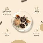 WeightWorld Black Garlic Capsules 15000mg | 6 Months Supply | 180 Capsules | Highly Concentrated Black Garlic Extract (100:1) | 1 per Day | Vegan, Non-GMO & Magnesium Stearate-Free | Made in The UK