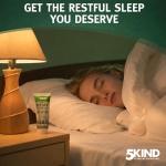 5kind Hemp Active Gel 100ml - High Strength Formula - Natural Hemp Massage Gel for Back, Muscles, Feet, Knees, Neck & Shoulders - Muscle Rub Rich in Natural Extracts