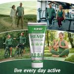 5kind Hemp Active Gel 100ml - High Strength Formula - Natural Hemp Massage Gel for Back, Muscles, Feet, Knees, Neck & Shoulders - Muscle Rub Rich in Natural Extracts