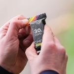 Precision Fuel PF30 Energy Chews - Carb, Lightweight Snack for Endurance Sports, 30g Carbs per Serving, Ideal for Running & Cycling, No Artificial Ingredients - Mint & Lemon Flavour (4 x 34g Chews)