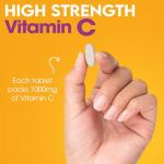 Vitamin C 1000mg Chewable by Club Vits - 90 Tablets - Supports Immune Health and Helps Fight Colds - Helps Reduce Tiredness and Fatigue