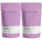 INNOPURE Odourless Garlic 5000mg (240 Capsules) Vegan Society Certified - Immune Support - No Artificial Fillers or Binders - Made in The UK (2 Pack)