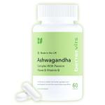 Bettervits Ashwagandha High Strength Complex with Passion Flower & Vitamin B | Organic KSM-66 Ashwagandha 800mg | Stress & Cortisol Support Supplement | 60 Capsules