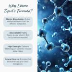 Zipvit Vitamin B12 Tablets High Strength 1100mcg, 1 Year Supply, Pure Methylcobalamin, 360 Vegan Tablets, Reduces Tiredness, Supports Energy and Immunity