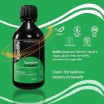 lipolife LVC1 Liposomal Vitamin C Liquid 240ml – High Strength - 48 Days Supply, No Tablets, Clinically Proven Higher Absorption, Gluten-Free, Vegan, Immune & Collagen Support Supplement