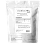 UKHealthHouse Korean Ginseng MAX 3125mg - 60 Tablets, Extra Potency Ginsenosides, Vegan UK, Panax Strong, High Strength Panax Ginseng Cognitive Health