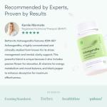 Bettervits Ashwagandha High Strength Complex with Passion Flower & Vitamin B | Organic KSM-66 Ashwagandha 800mg | Stress & Cortisol Support Supplement | 60 Capsules