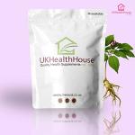 UKHealthHouse Korean Ginseng MAX 3125mg - 60 Tablets, Extra Potency Ginsenosides, Vegan UK, Panax Strong, High Strength Panax Ginseng Cognitive Health