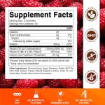 Vitamatic Vitamin D3 + K2 Gummies – 60 Count | Supports Bone, Heart & Immune Health – Promotes Calcium Absorption – Plant-Based, Non-GMO, Gluten-Free