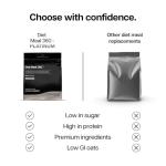 Protein Works | Diet Meal 360 - PLATINUM Innovation, Diet Meal Replacement Shake, Supports Weight Loss, 26 Vitamins & Minerals, Added Flaxseed, Inulin, Omega 3, Banana Smooth Sundae, 8 Meals, 500g