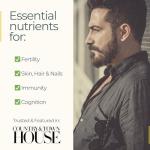 Micro Zinc Tablets 97mg High Strength Formula | One per Day, Easy to Swallow Zinc Supplements for Immune Support, Hormones, Hair, Skin & Nails, Made in UK | 120 Mini Tablets