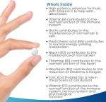 Vitamin B Complex - 365 Small Tablets - All 8 B Vitamins B1-B2-B3-B5-B6-B12, (1 Year Supply) High Strength Biotin, Folic Acid and Vitamin C - Reduction of Tiredness, Energy & Immune Support - UK Made