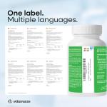 L-Arginine High Strength 4500 mg per Daily Dosage - 360 Capsules of 750 mg - Sport Performance Booster - Natural Supplement of Pure L Arginine Without Additives, German Quality- Vitamaze