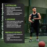 Freak Athletics Nitric Oxide Supplements for Men & Women, L-Arginine, L-Citrulline, Beetroot Extract - Nitric Oxide Capsules - Supports Circulation, Endurance & Recovery - 120 Capsules