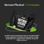 Freak Athletics Nitric Oxide Supplements for Men & Women, L-Arginine, L-Citrulline, Beetroot Extract - Nitric Oxide Capsules - Supports Circulation, Endurance & Recovery - 120 Capsules