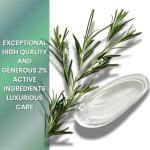 Rosemary & Saw Palmetto Shampoo, Natural DHT Blocker - Intense Strength, Growth & Thickening Vegan Cleanse. Revitalise Hair & Scalp Health, Rich Aloe Vera & Chamomile, SLS, SLES & Paraben-Free, 250ml