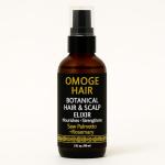 Omoge Hair Botanical Hair & Scalp Elixir – Saw Palmetto + Rosemary | Hair Growth Tonic & Scalp Treatment | Anti-Hair Loss, Strengthening & Root Booster | Lightweight Vegan Formula | 100ml