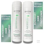 Rosemary & Saw Palmetto Shampoo, Natural DHT Blocker - Intense Strength, Growth & Thickening Vegan Cleanse. Revitalise Hair & Scalp Health, Rich Aloe Vera & Chamomile, SLS, SLES & Paraben-Free, 250ml