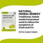 Herbal Store Echinacea Cold and Flu Relief 30 Film Coated Tablets