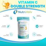 Vitamin C 1000mg Double Strength Antioxidant & Immune Support - Healthy Skin & Joints - Bioflavonoids Supplement | 60 Capsules