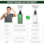 Green Wealth Neo Hair Lotion for Hair Loss Treatment | Hair Regrowth | Thinning, Soon Spots & Hair Fall | Trusted Formula with Ginseng, Saw Palmetto & Horsetail | 120 ml / 4.06 fl oz (Pack of 3)