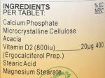 Health Plus Vitamin D 800iu Vitamin D Supplement - 90 Tablets