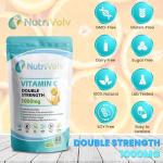 Vitamin C 1000mg Double Strength Antioxidant & Immune Support - Healthy Skin & Joints - Bioflavonoids Supplement | 60 Capsules