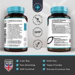 Nutravita Zinc Tablets 50mg – 365 Vegan Tablets for 6 Months Supply – Zinc Supplement High Strength for Maintenance of Normal Immune System, Bones, Hair, Skin & Nails – Made in The UK