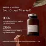 WILD NUTRITION Food Grown Vitamin D Supplements | High Strength Vitamin D 1000iu for Muscle, Bone, and Immune Support | 30 Capsules