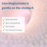 Igennus Chelated Iron Bisglycinate 20mg with Vitamin C, 180 Tablets, 6 Month Supply, Clean Label, Gentle Formula & Targeted Release, One Daily, for Women & Men, Vegan, by Igennus