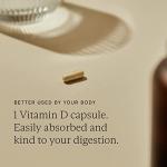 WILD NUTRITION Food Grown Vitamin D Supplements | High Strength Vitamin D 1000iu for Muscle, Bone, and Immune Support | 30 Capsules