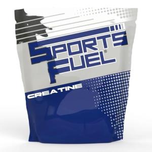 Sports Fuel Creatine Monohydrate Powder 1kg – Micronised Creatine Supplements for Men for Muscle Growth, Strength & Recovery – Pre Workout Powder (Not Gummies or Tablets) – 200 Servings, Unflavoured