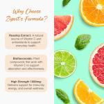 Zipvit Vitamin C 1000mg, 180 High Strength Vitamin C Tablets with Rosehip & Bioflavonoids, Vegan VIT C Supplement, Supports The Immune System and Reduction of Tiredness and Fatigue