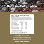 Vit Direct - Daily Iron Supplements - 30 Capsules - with Added Folic Acid & Vitamin B12 - Supports Haemoglobin & Red Blood Cell Function - Reduces Tiredness & Fatigue - Energy Supplements