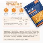 Zipvit Vitamin C 1000mg, 180 High Strength Vitamin C Tablets with Rosehip & Bioflavonoids, Vegan VIT C Supplement, Supports The Immune System and Reduction of Tiredness and Fatigue