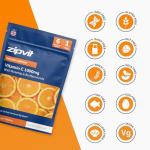 Zipvit Vitamin C 1000mg, 180 High Strength Vitamin C Tablets with Rosehip & Bioflavonoids, Vegan VIT C Supplement, Supports The Immune System and Reduction of Tiredness and Fatigue
