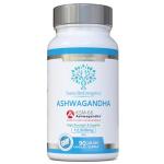 Ashwagandha KSM-66 : 12,500mg Daily Super High Strength Ashwagandha - 5% Withanolides - Equivalent 1000mg Extract - No Artificial Fillers or Binders - Organic Withania Somnifera Root - UK Made
