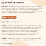 WeightWorld Vitamin D3 4000IU | 120 Vegetarian Gummies | 4 Months Supply | Natural Lemon Flavour VIT D Gummies | Sugar-Free & Gluten-Free Gummies | GMP Approved | Vitamin D Supplements