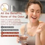 Aged Garlic Extract - 300 Softgels, 7500mg Equivalent - Odorless, Non-GMO Supplement - All Natural, 2-Year Matured for Daily Wellness Support