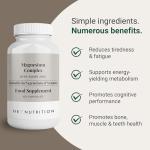 Theonia Magnesium Complex High Strength 205mg Supplement - Zinc, Vitamin D3 - Muscle & Bone Health, Nerve Function & Energy Support - UK Manufactured - Non-GMO - 60 Vegetarian Capsules