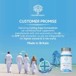 Ashwagandha KSM-66 : 12,500mg Daily Super High Strength Ashwagandha - 5% Withanolides - Equivalent 1000mg Extract - No Artificial Fillers or Binders - Organic Withania Somnifera Root - UK Made