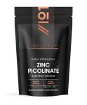 Zinc Picolinate 100mg - Immune Suport Elemental Zinc Picolinate - 90 Vegan Capsules (3 Months Supply) - Resealable and Recyclable Pouch by Alpha01
