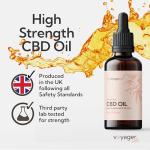MEND Ultra High Strength CBD Oil 6000Mg – Strongest C.B.D Drops Made in UK – Cannabis Oil for Pain Relief, Recovery & Relaxation – CBD Very Strong Concentration - No THC – Vegan – 30ML